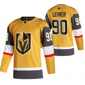 Vegas Golden Knights Hockeydrakt Robin Lehner 90 2020-2021 Tredje Authentic - Herre